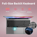 15.6'' Laptop, Intel Core i7-6500U, 16GB RAM, 512GB SSD, for Study, Work (additional view 4)