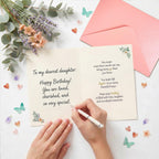 BRYUBR Birthday Card for Dad - Daughter view 2