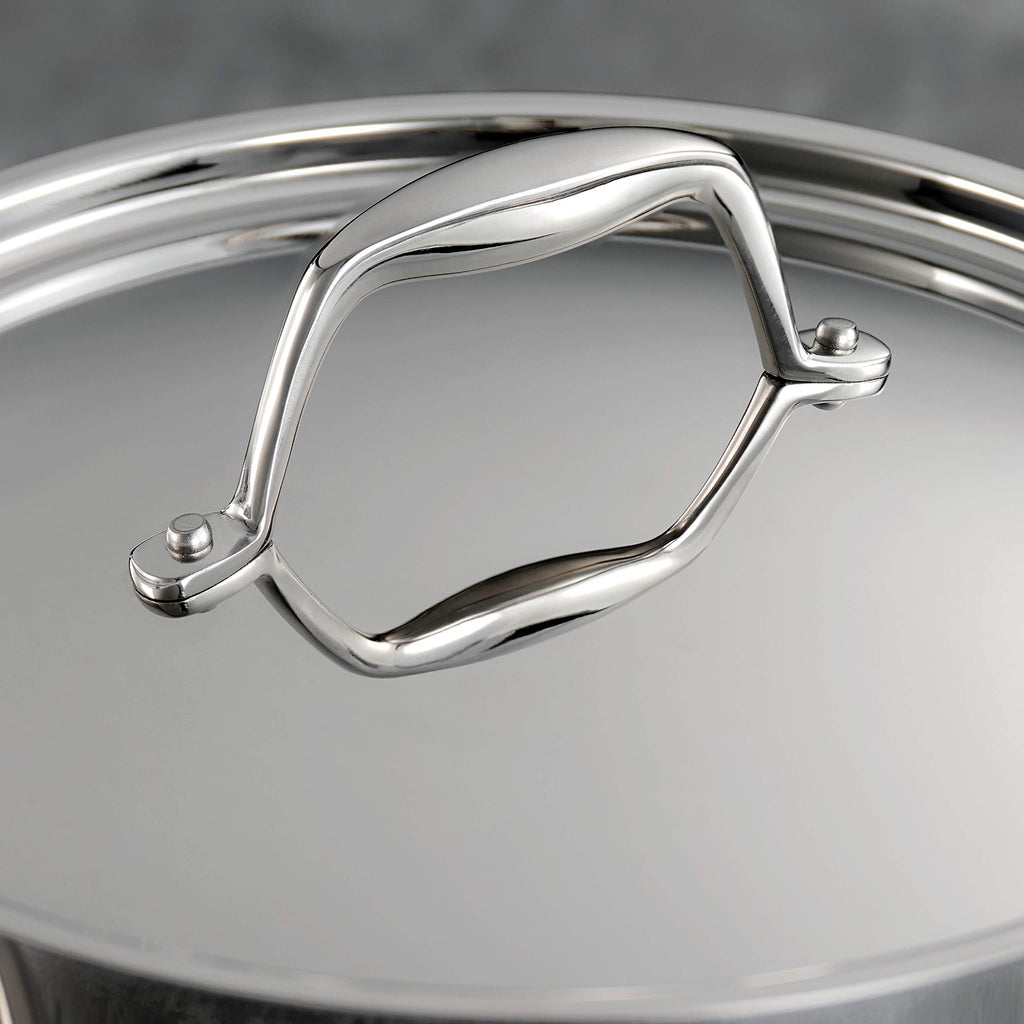 Tramontina Signature Tri-Ply Clad Stainless Steel 5-Quart Dutch Oven Pot (80116/025DS)