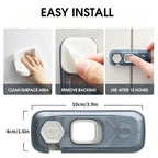 5 Pack Child Proof Refrigerator Lock, QYESWHSR Fridge Locks for Kids with Sticky Adhesive (additional view 5)