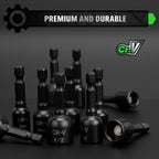 20-Piece Nut Driver - 20pcs 48mm Black view 3