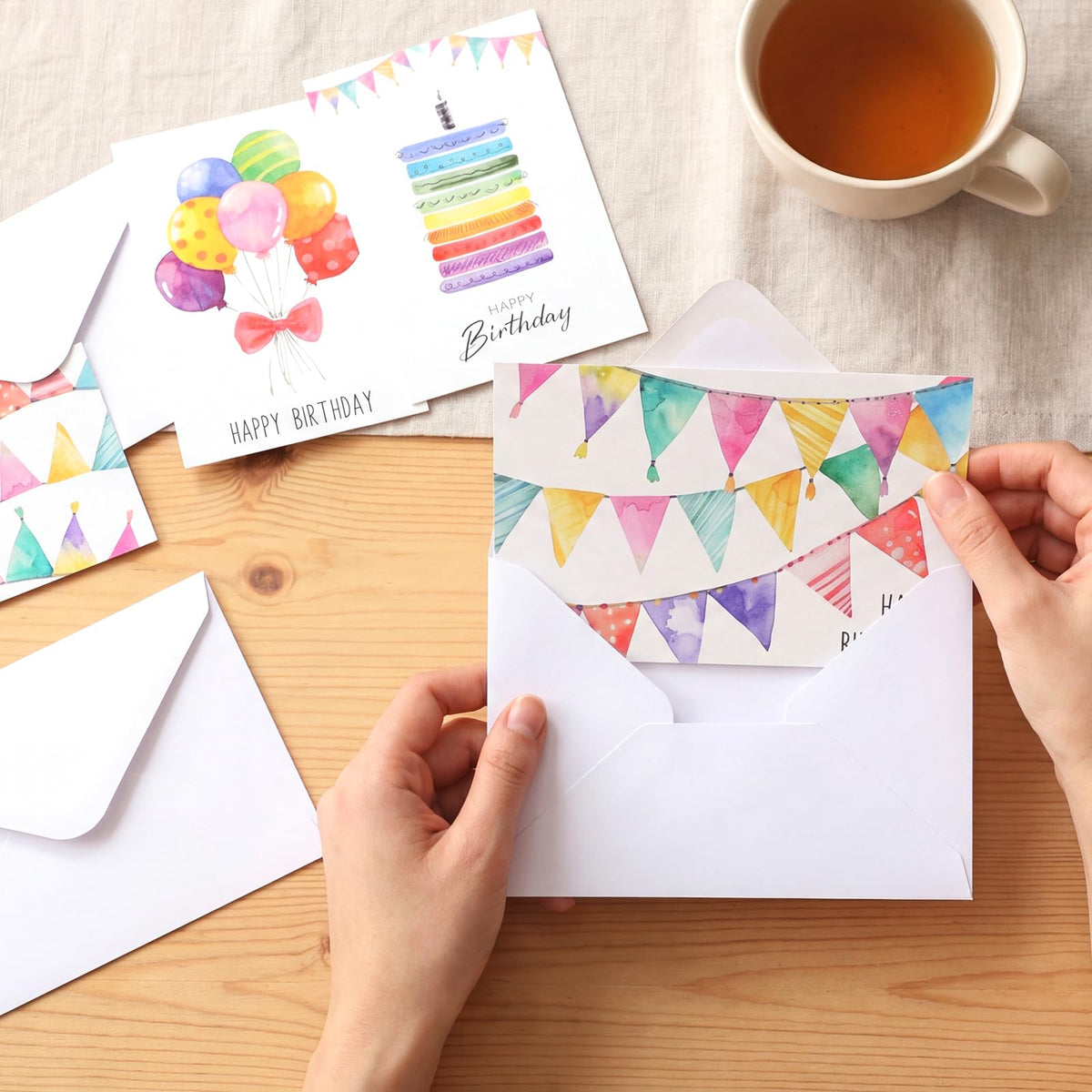 Thboxes Birthday Cards Bulk, 24-Pack 4x6 Happy Birthday Card Assortment (additional view 5)