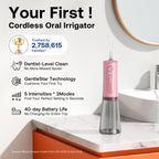 Bitvae Water Dental Flosser Teeth Picks, Cordless Portable Oral Irrigator, Powerful and (additional view 1)