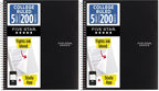 Five Star Spiral Notebook + Study App, 5 Subject, College Ruled Paper