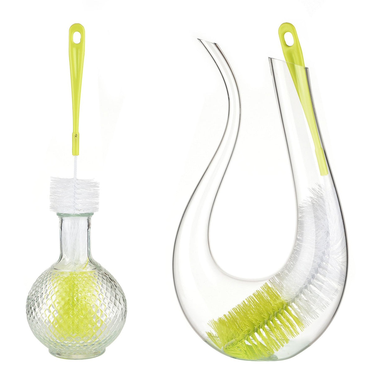ALINK 16 inch Long Bottle Brush Cleaner for Washing Wine/Beer/Sport Well/Thermos/Glass, Hummingbird Feeder and Long
