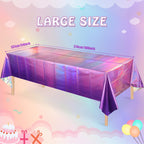 Funny Laser Tablecloth - Ombre Pink and Purple / 1 view 1