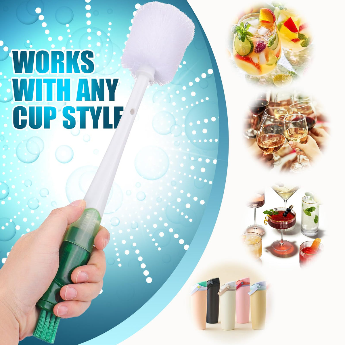 5-in-1 Straw Cleaner Brush Fit for Owala FreeSip 24oz/32oz/40oz (additional view 5)