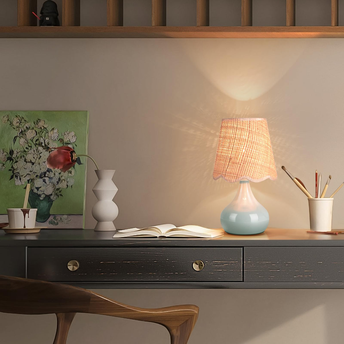 Ziqqeelam Table Lmap - Light Blue / Touch Control view 4
