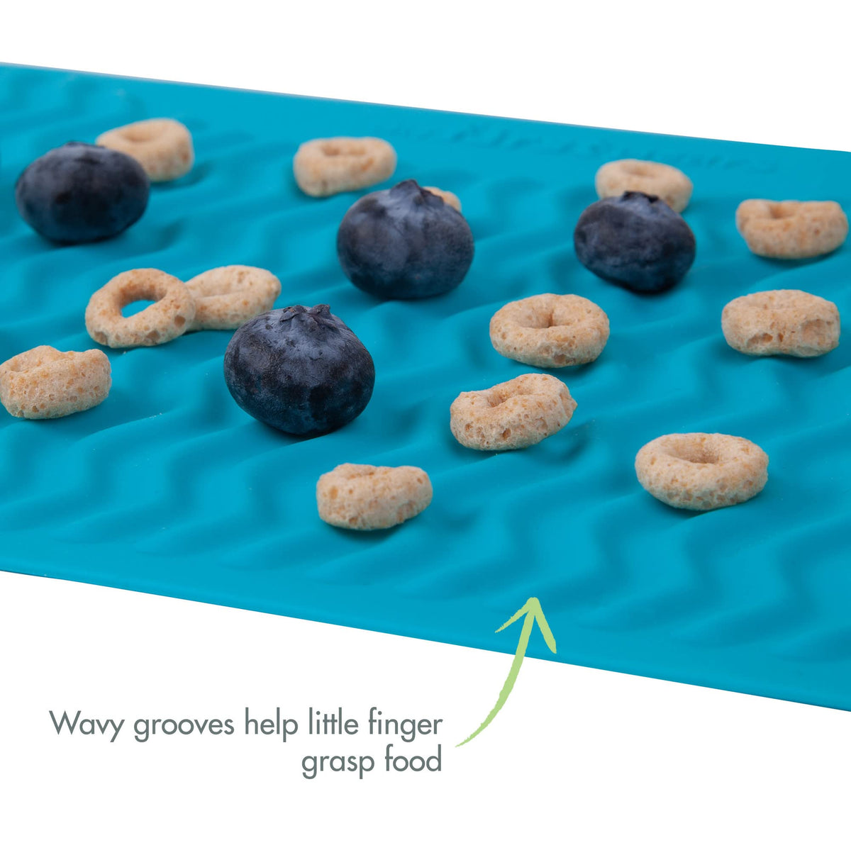 The First Years SenseAbles Finger Foods Placemat – Silicone Feeding Mat for Baby High (additional view 2)