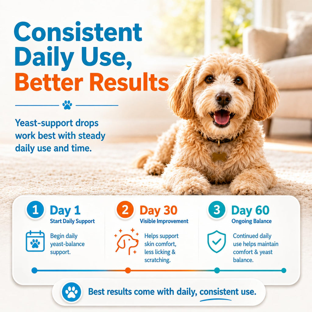 Carmelie Yeast Infection Treatment for Dogs, Ear Paw Itch Discomfort Care (additional view 4)