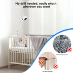 Baby Monitor Mount - Matte White view 3