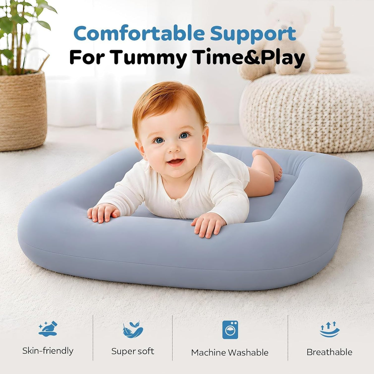 Mapotf Baby Lounger for Newborns 0-24 Months - Baby Essentials (CS-1243-A)