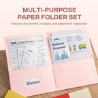 SUNEE Pack File Folders with Business