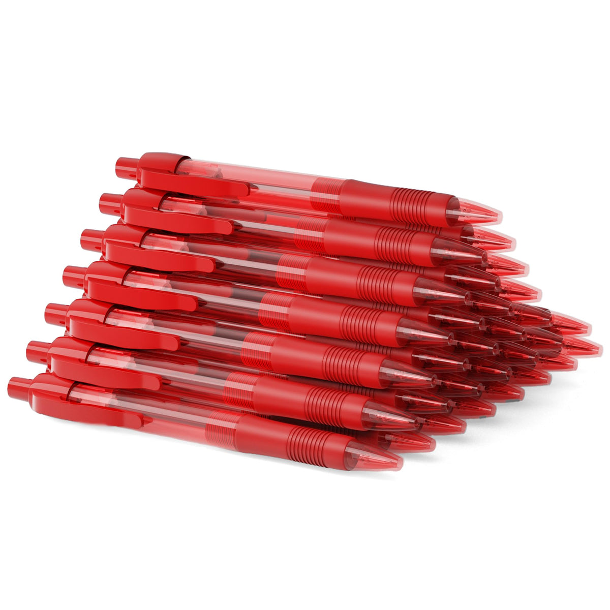deegtran Ballpoint Pens 30 Pack - Red