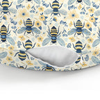 Nursing Pillow Covers for Boy Girl Bees - Bees view 7