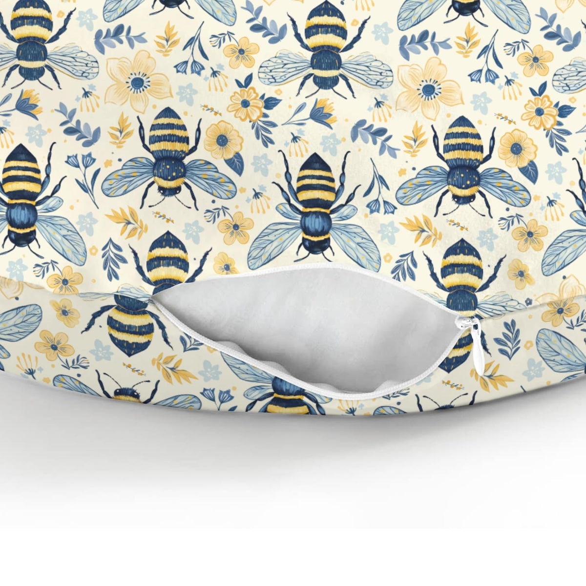 Nursing Pillow Covers for Boy Girl Bees - Bees view 7