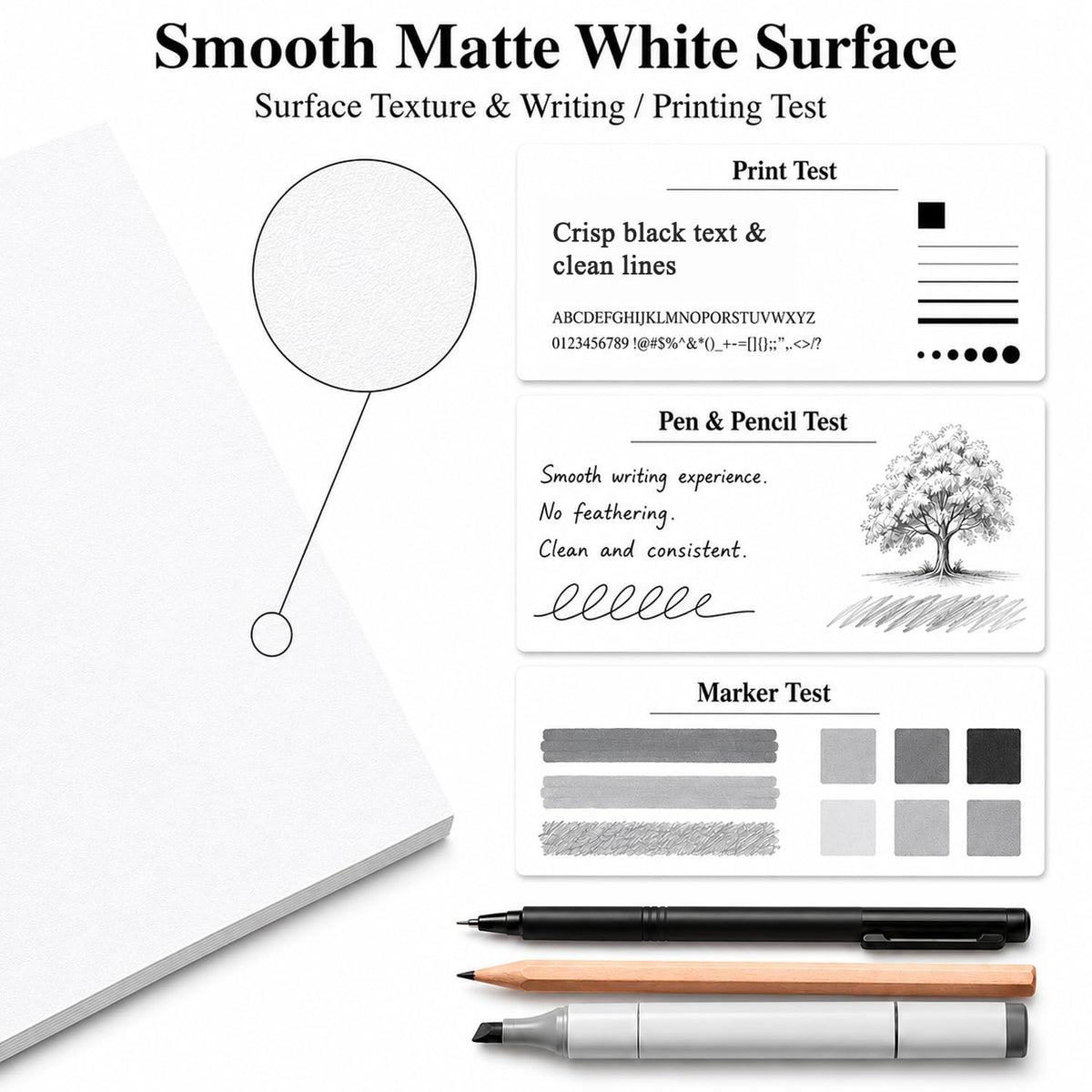 Envelopus 8.5 x 11 Cover Stock - White view 4