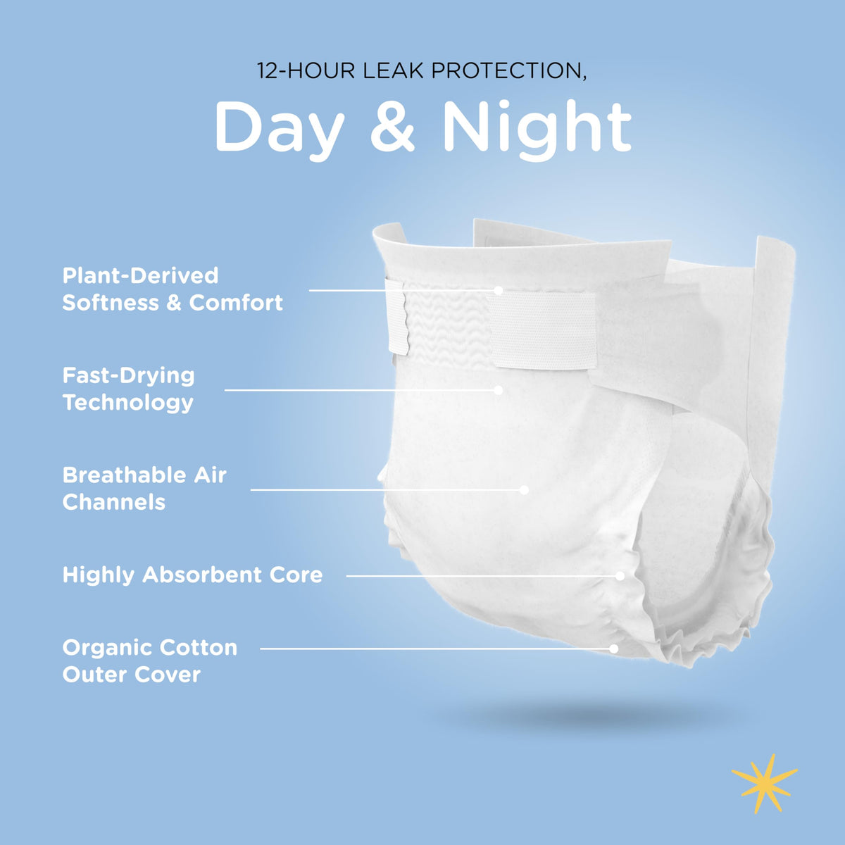 HealthyBaby Non-Toxic Diapers for Sensitive Skin