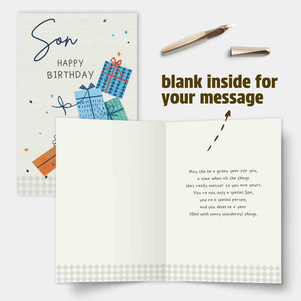 Nicavvi Birthday Card 99-102+151-156 - Son view 2