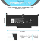 Mercobat F3YGT Compatible with Dell LAT. 7280 7290 7380 7390 7480 7490 (additional view 2)