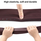Dovesail Upgrade Baby Proofing Edge Guards 6.6ft Protector with 3M Adhesive Double Sided Tape - Brown - 16.4 Feet view 3
