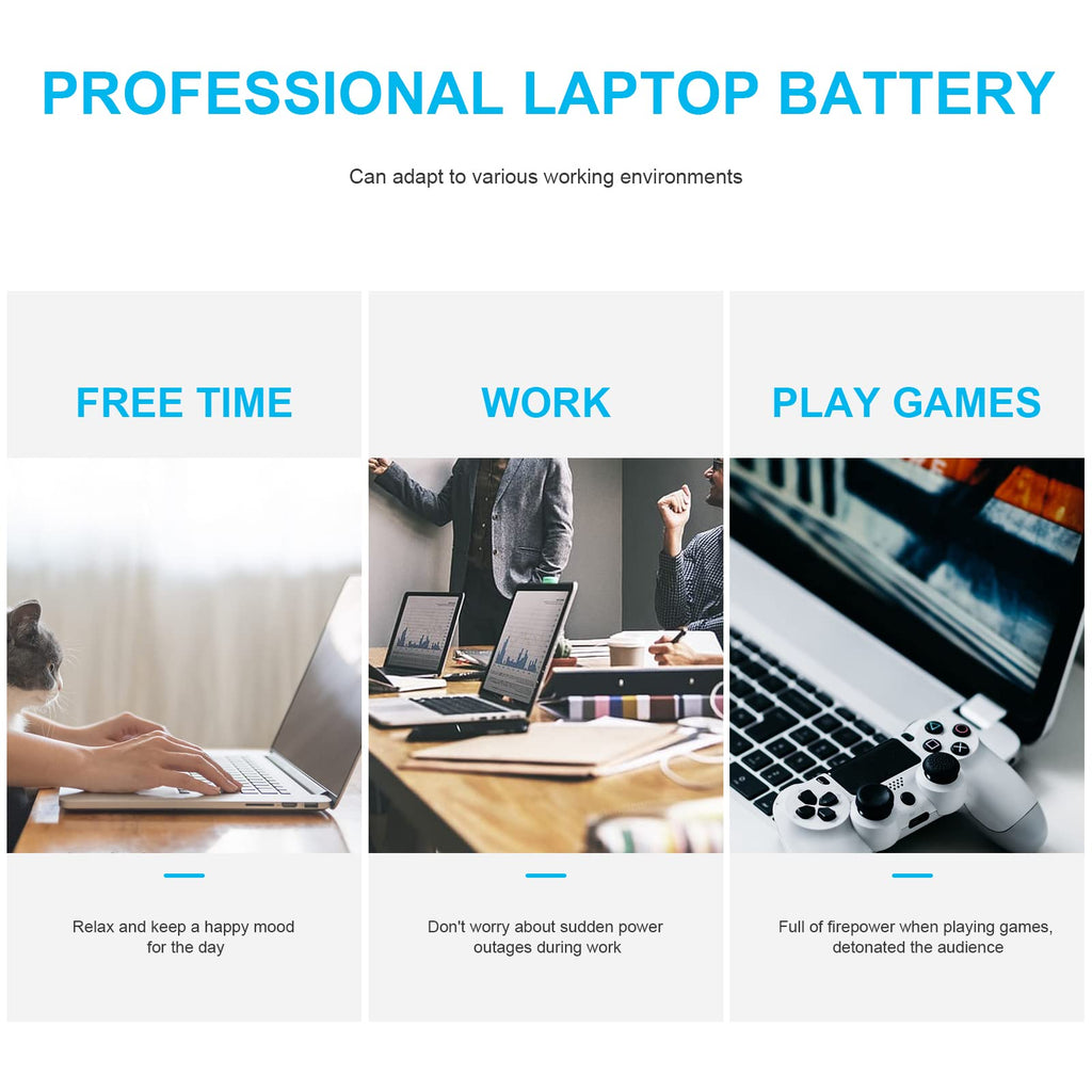 TREE.NB Laptop Battery Replacement - 8.19x2.13x0.35inch 01AV423 view 8