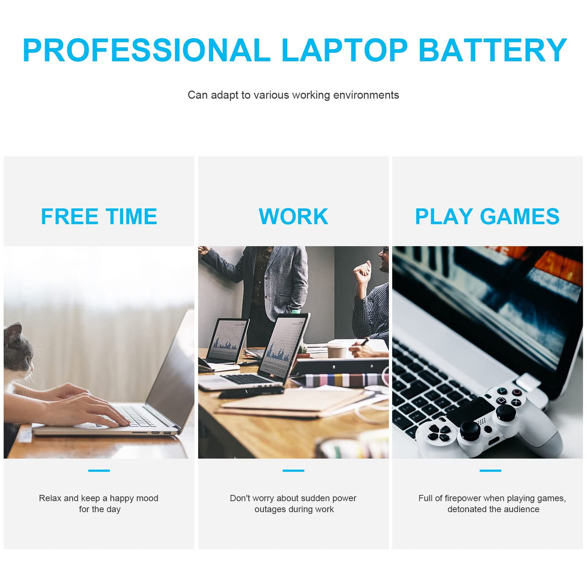 TREE.NB Laptop Battery Replacement - 8.19x2.13x0.35inch 01AV423 view 8
