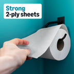 Amazon Basics 2-Ply Soft Toilet Paper, 30 Rolls (5 Packs of 6), 350 Sheets per Roll, Septic Safe, Equivalent to 185