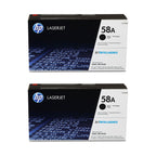 HP 58A (CF258AD1) Original Cartridge Black Toner 2-Pack for M404/M406/M428
