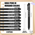 Sayglossy Pens Christian Pens Bulk - Black / Motivational view 2