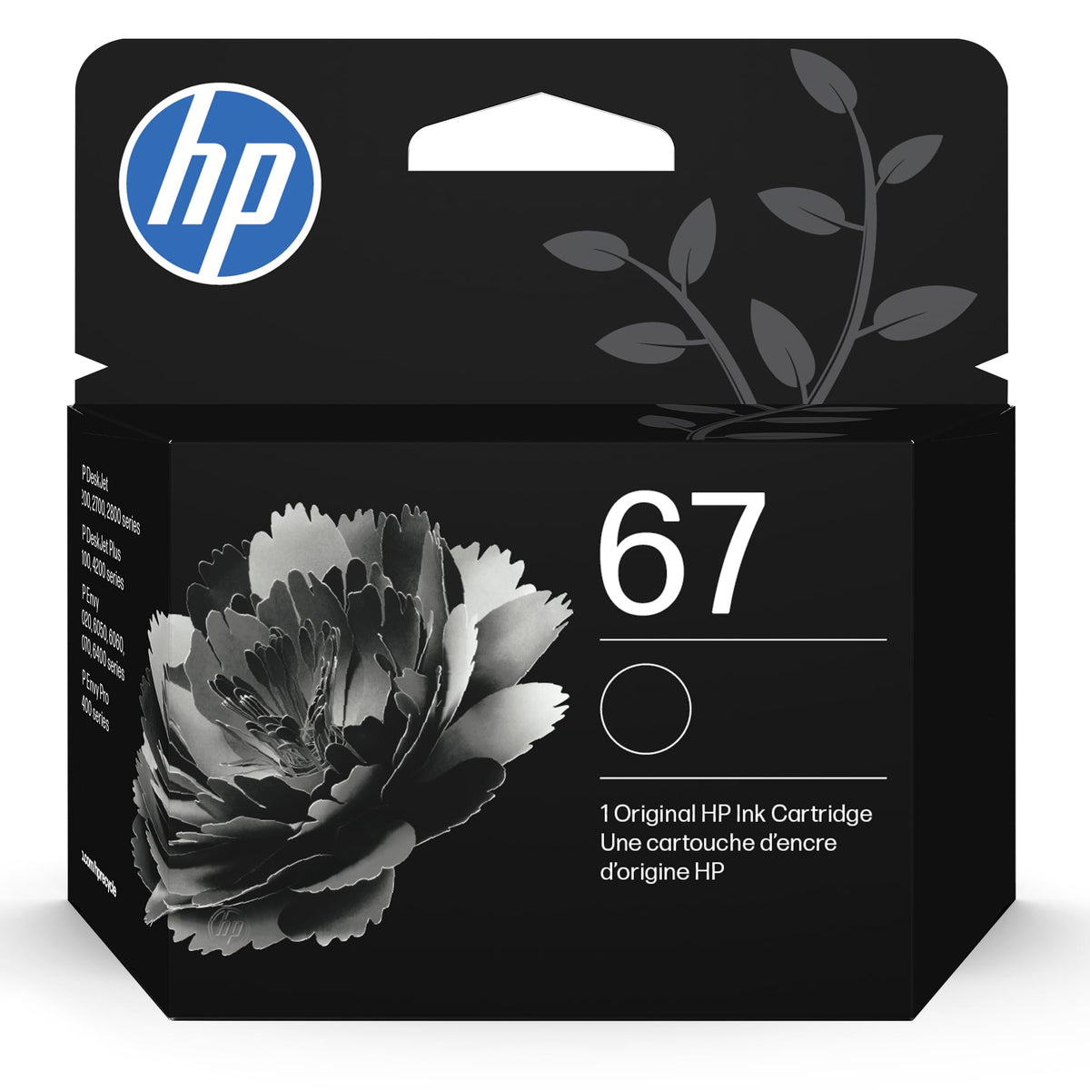 HP 67 Black Ink Cartridge Printers (3YM56AN) (Pack of 24)