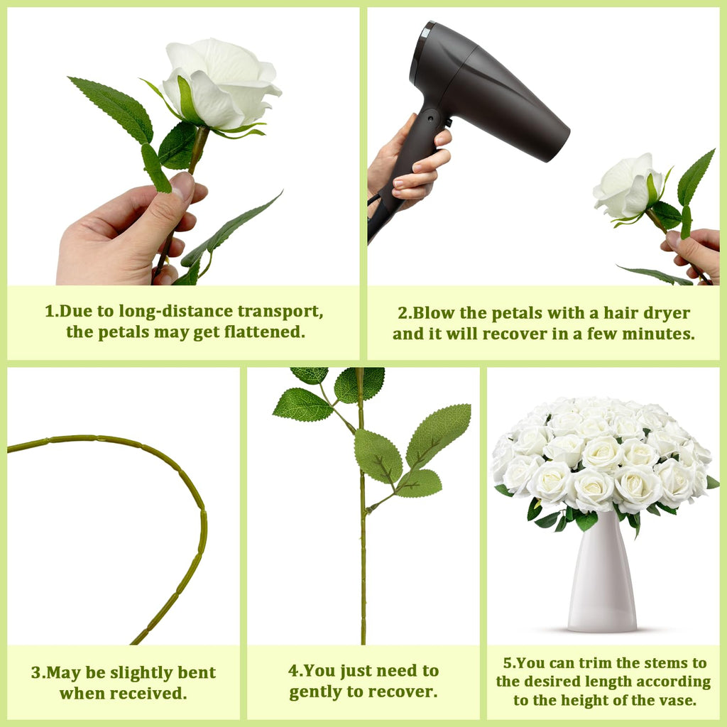 Wondrus Artificial Roses - view 5