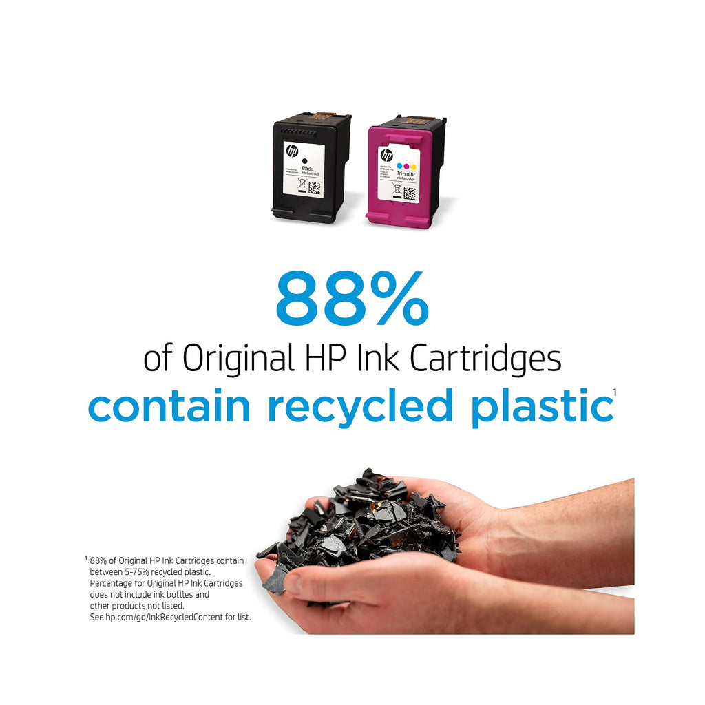 HP Original 67 Tri-Color / 67XL Black Ink Cartridges (2-Pack) (3YP30AN#140)
