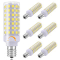 E12 LED Bulb Dimmable 7W Equivalent to 60W Halogen Bulb - Daylight White 6-pack / 6