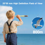 Laupha Retro Pirate Telescope 25x30 Spyglass Portable Collapsible Handheld Telescope Zoom (additional view 4)