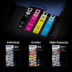 Epson 812XL Genuine High Capacity 4-Pack Ink Cartridge Combo T812XL-XCS
