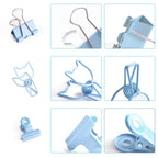 Creechwa Paper Binder and Clips - Blue / 72 / 1 Pack view 2