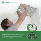 TRIGHTFILTERS 18x18x1 Air Filter 4 Pack, MERV 8
