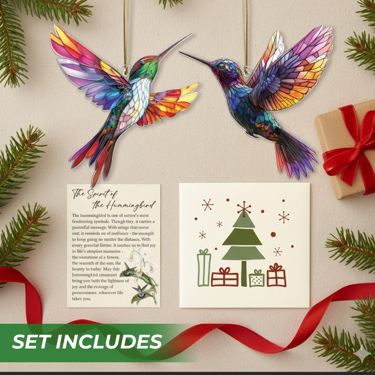 LHHungSoul Hummingbird Ornament