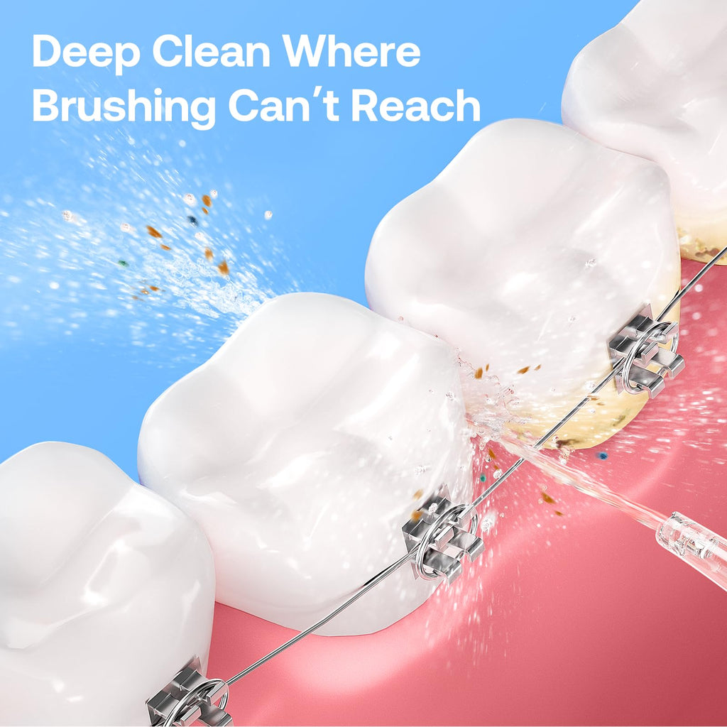 Bitvae Water Dental Flosser Teeth Picks, Cordless Portable Oral Irrigator, Powerful and (additional view 2)