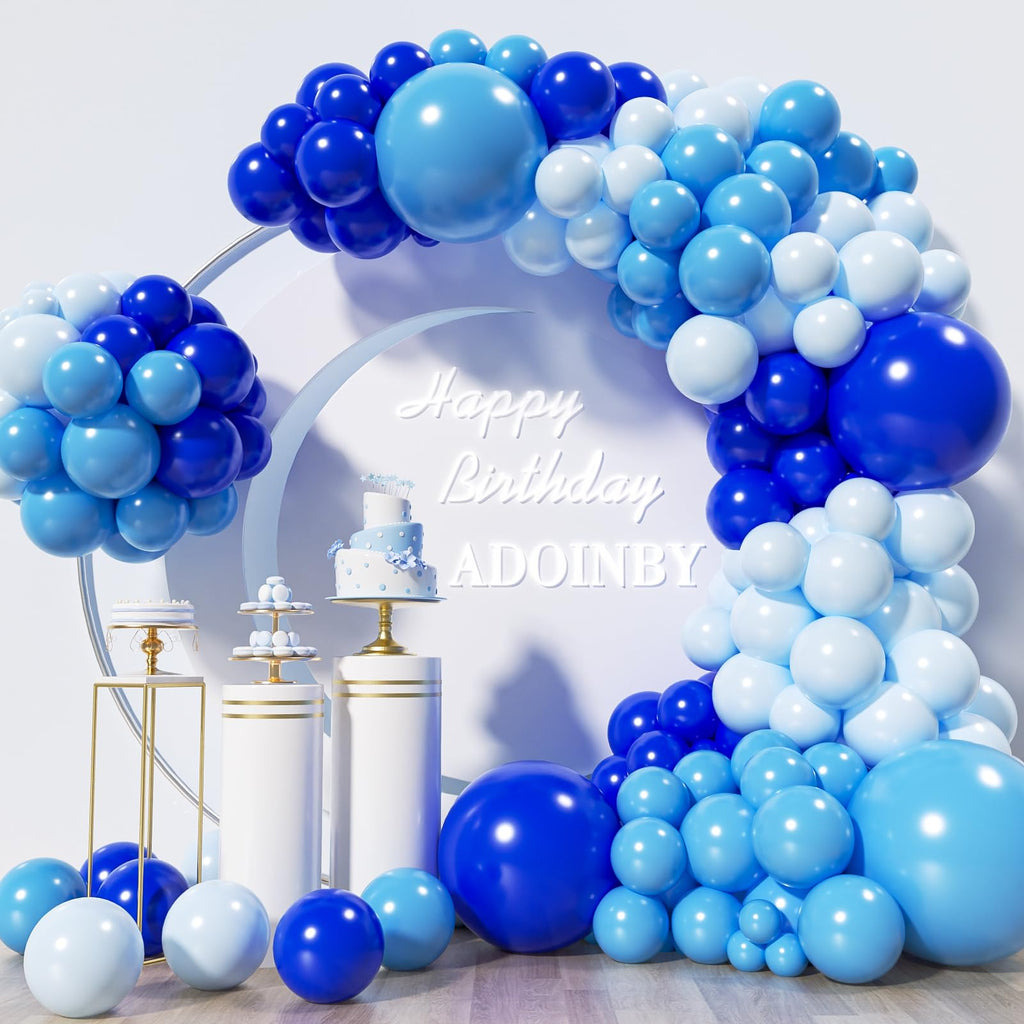 ADOINBY Balloons Arch Kit - Blue