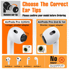 Ear Tips Replacement for AirPod Pro 3 (5 Pairs,XXS/XS/S/M/L,Pink) (additional view 1)