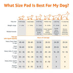 Amazon Basics Leak-Proof Dog and Puppy Potty Training Pee Pads with Quick-Dry 5-Layer Surface, Standard Absorbency