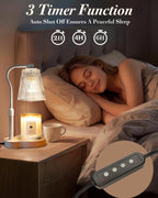 AODHGR Candle Warmer Lamp with Timer Dimmable