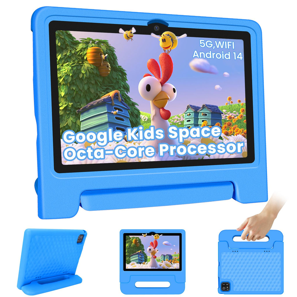 Iconiotk Tablet 10.1 inch Android 64GB – Blue