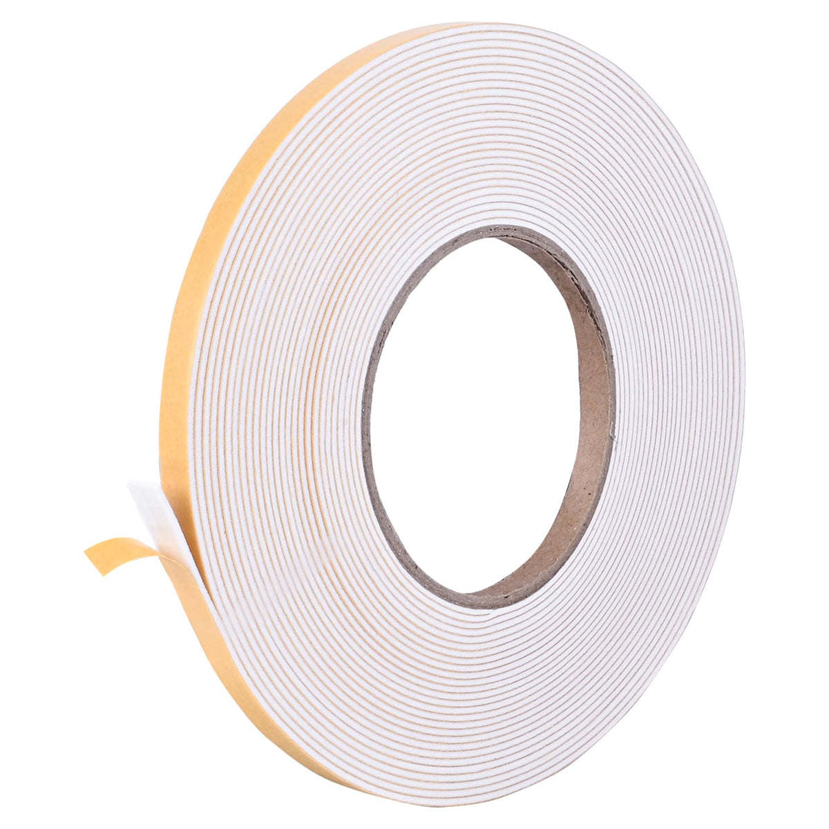 Weather Stripping Door Seal White - 1/4in x 1/16in x 33Ft