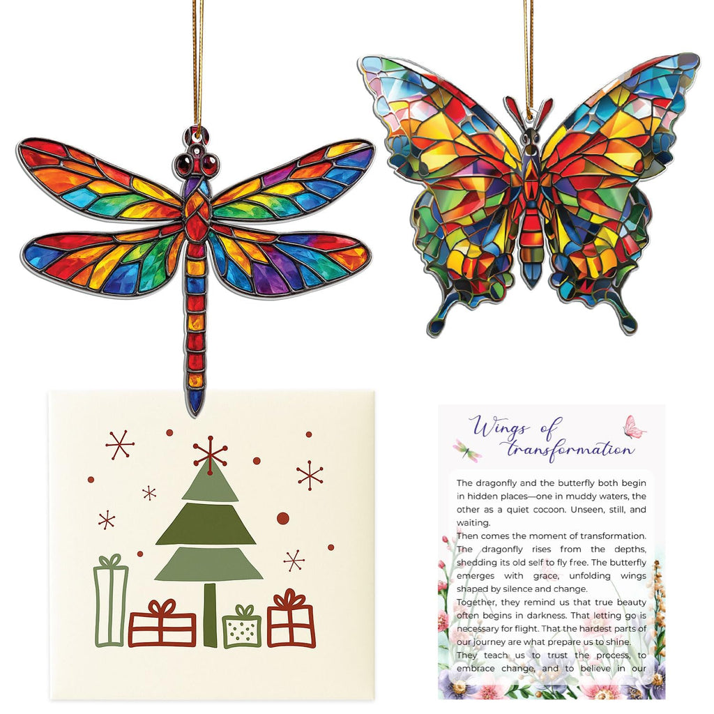 LHHungSoul Butterfly and Dragonfly Ornament