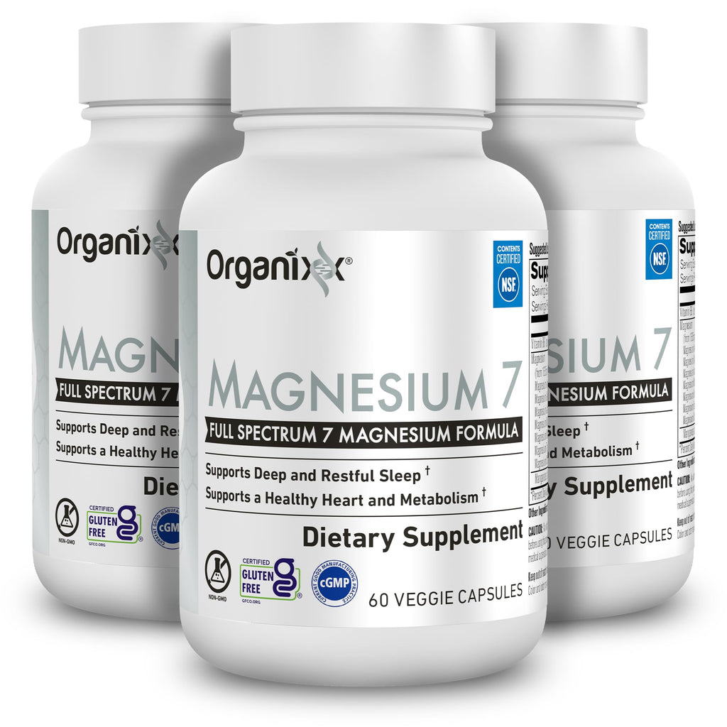 Organixx Magnesium 7 Complex, Sleep & Muscle Support
