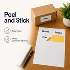 TownStix Printable Laser & Inkjet Printer Labels - 2" x 4" | 30 Sheets view 4