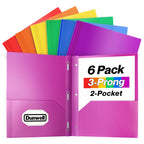 Dunwell Pocket Folders with Prongs
